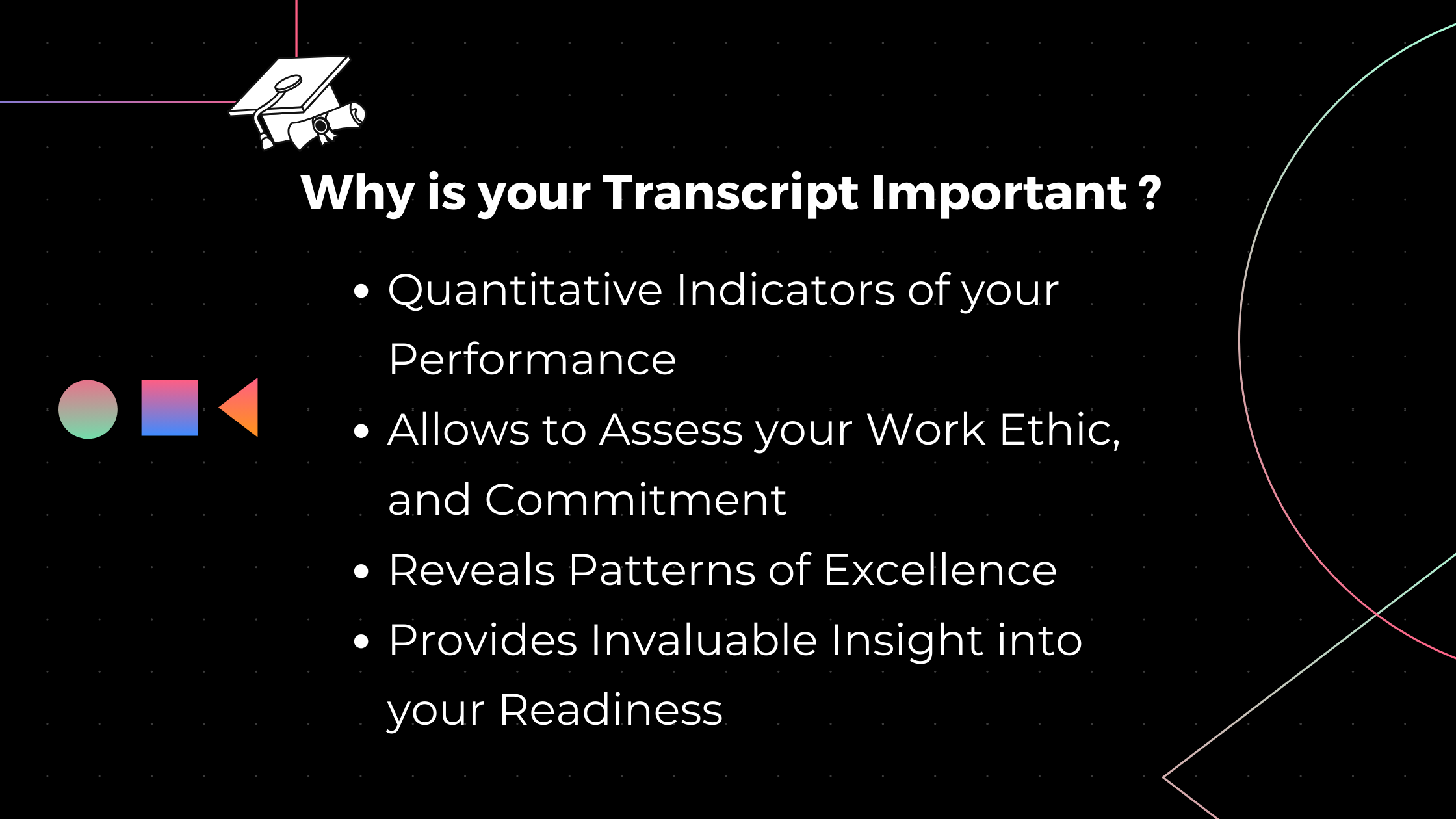 Why Is Your Transcript Important